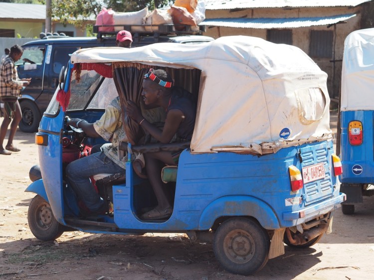 The ubiquitous tuk-tuk