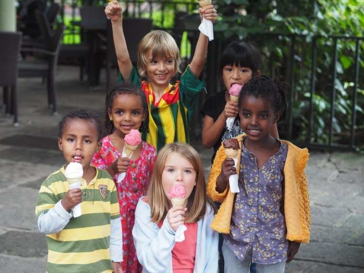 Anna, Hinia and Billy and our 3&nbsp;