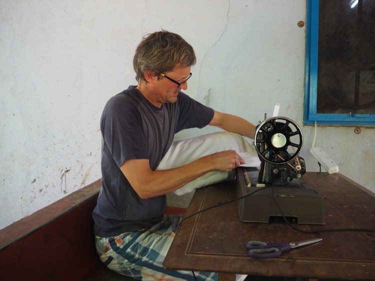 My attempts at wrapping parcels!