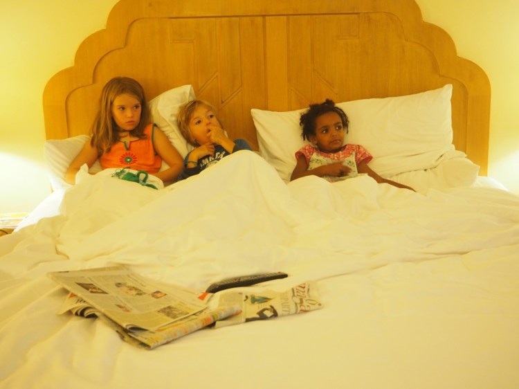 The luxury of soft cotton sheets , we while away some time on arrival at the hotel at 530 am before we can go to breakfast.&nbsp;