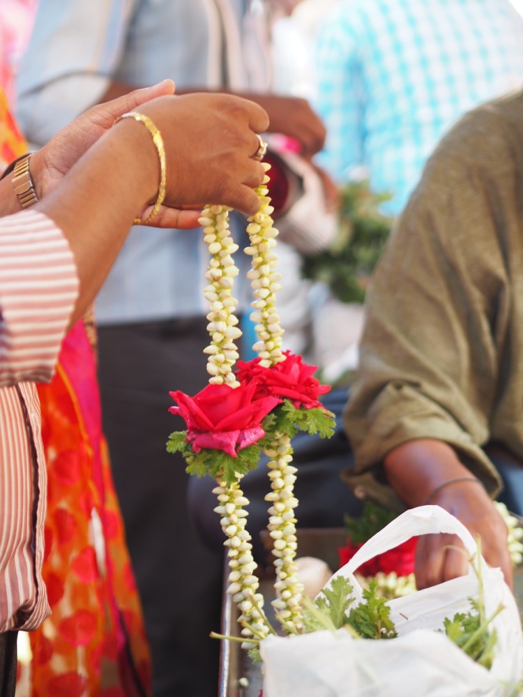 One of thousands of garlands
