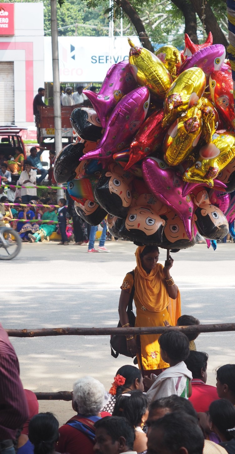 Ubiquitous balloon sellers