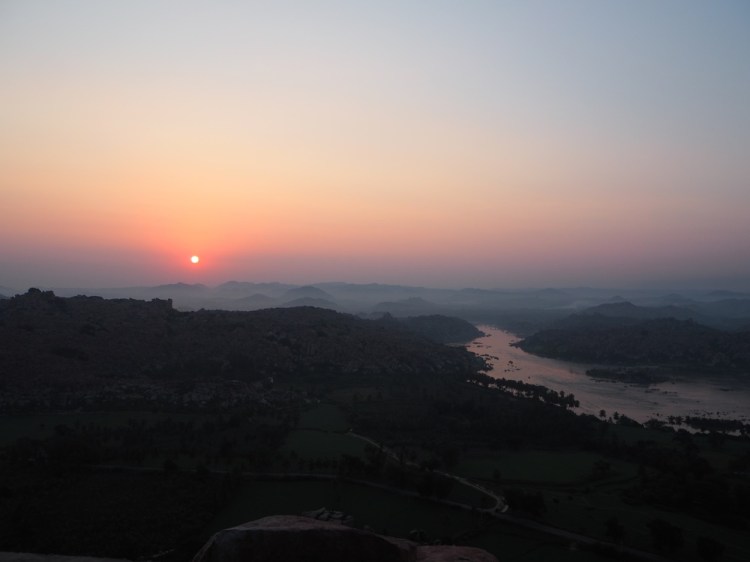 Sunrise from Monkey temple - well worth the early start!