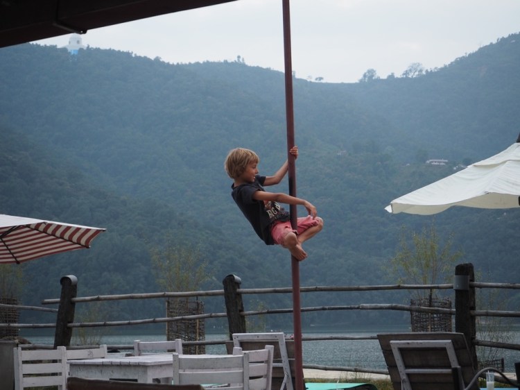 The bob Markey bar .... A little monkey....