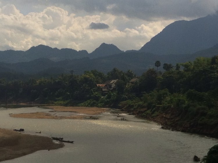 The mesmerising view from our guest house terrace