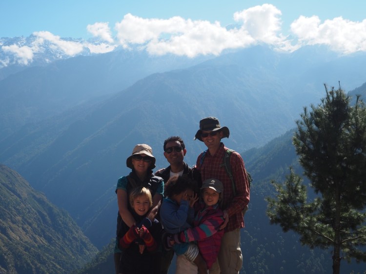 This is the starting point of our trek