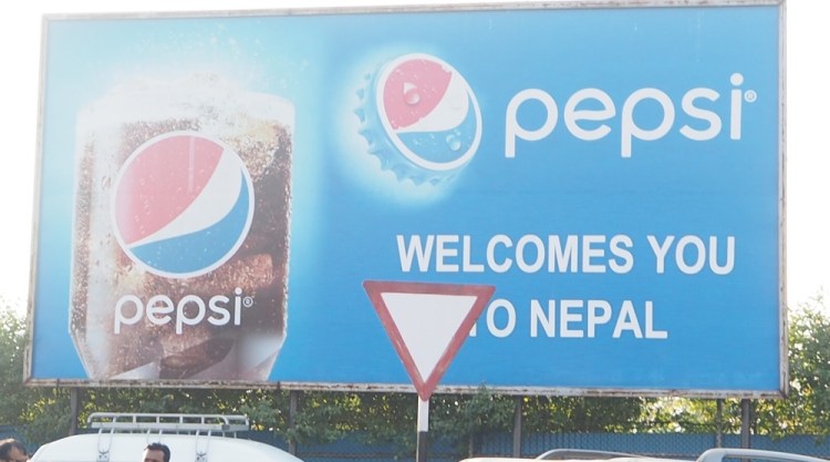 We arrived in Kathmandu &nbsp;with this as the first thing in sight