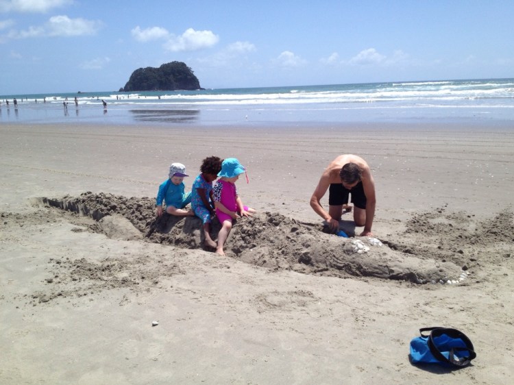 Mount Manganui New Years Day 