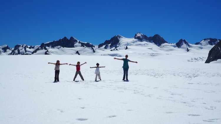 We have the mountain to ourselves