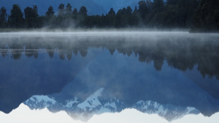 Lake Mathieson, 7am