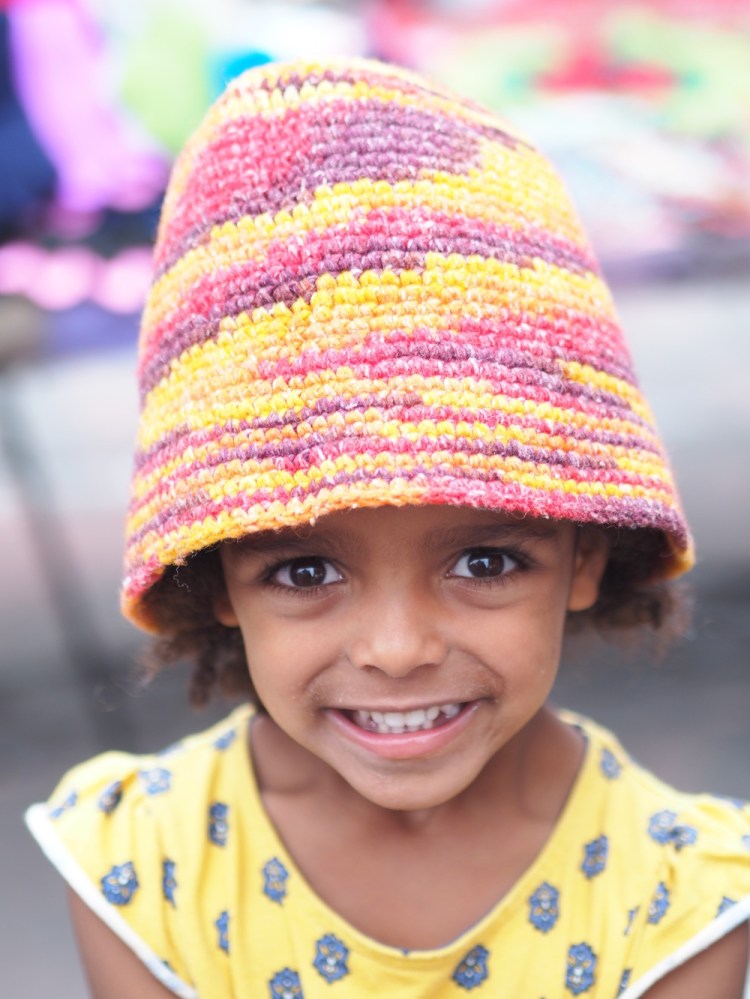 My Millie Moo in her Ecuadorian hat &nbsp;