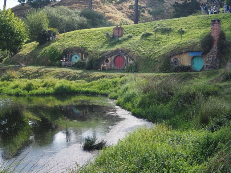 A few hobbit houses, but where are the hobbits? 