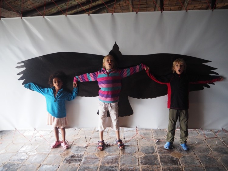 This is the wingspan of a condor its ginormous! 
