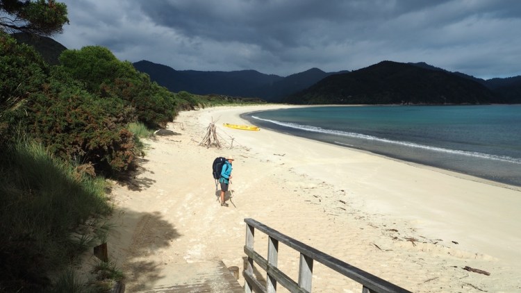 The meeting point for our day's kayaking