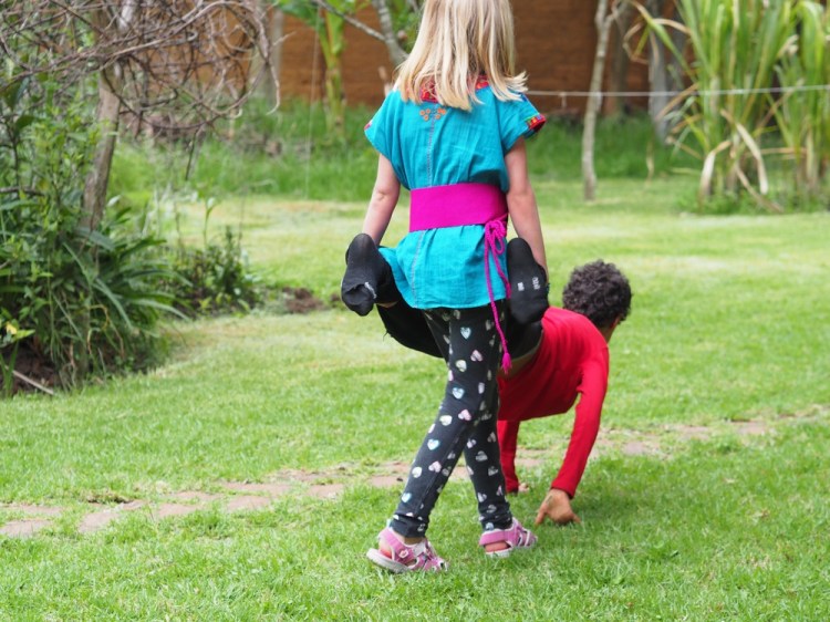 The birthday girl and Eunice