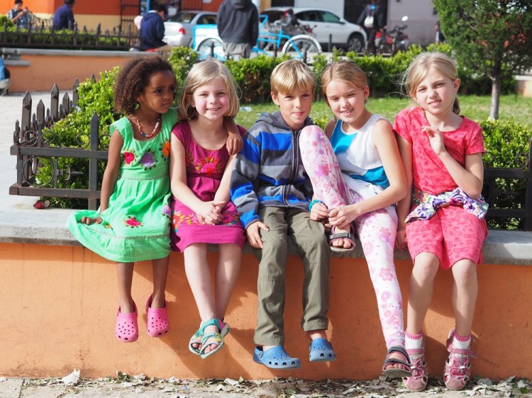 Emma and bri were our friends in san cristobal